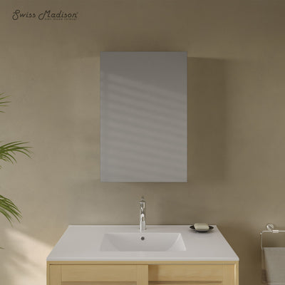 Cache 20 x 30 Rectangle Recessed/Wall Mount Medicine Cabinet with Mirrored Sides