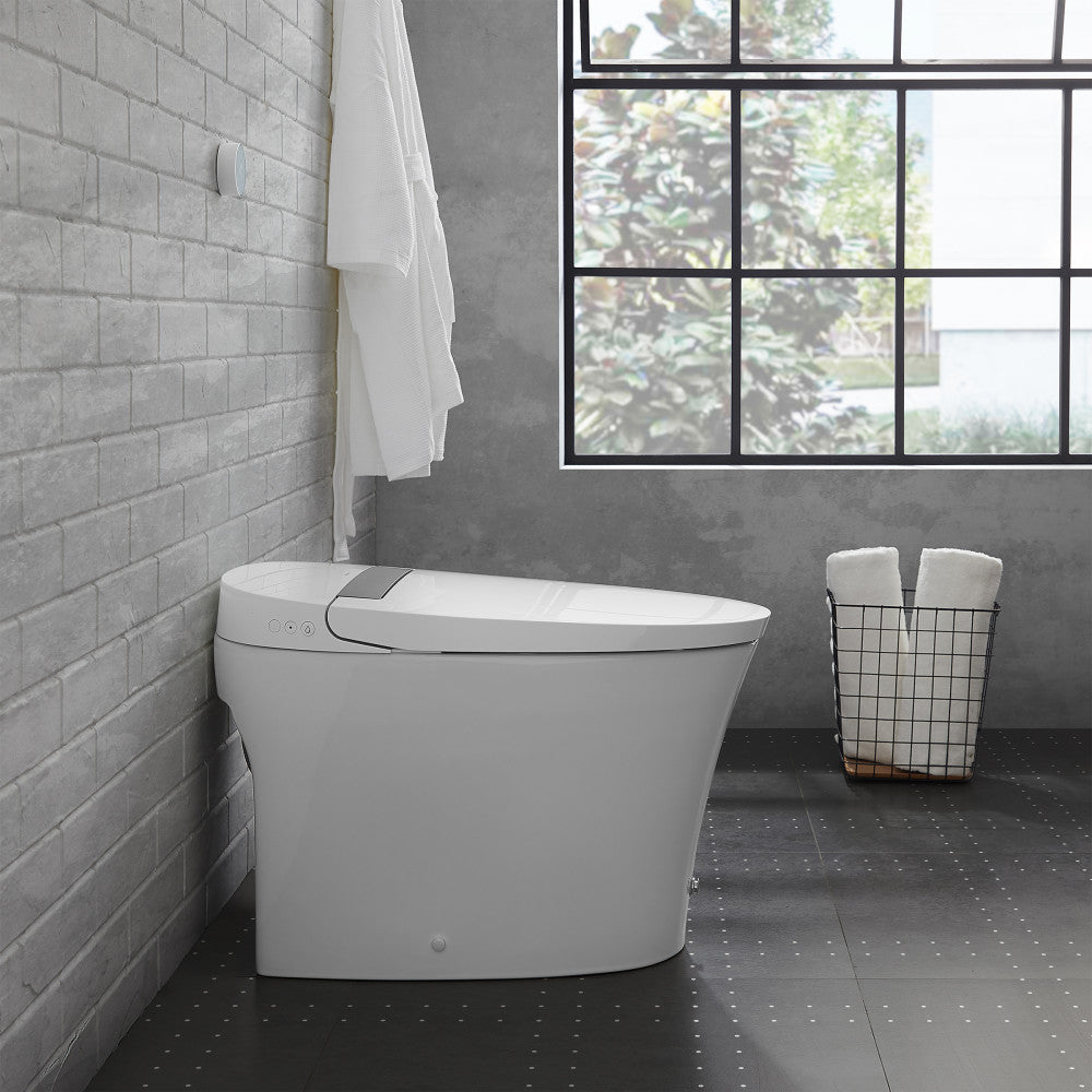 Viro Smart Tankless Elongated Toilet, Touchless Vortex™ Dual-Flush 1.1/1.6 gpf