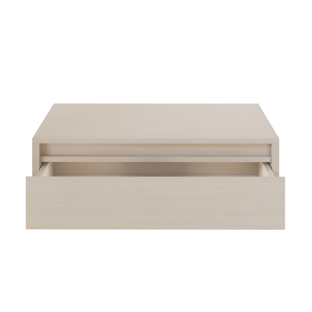 Avancer 36" Wall-Mounted Bathroom Vanity Cabinet without Top in White Oak