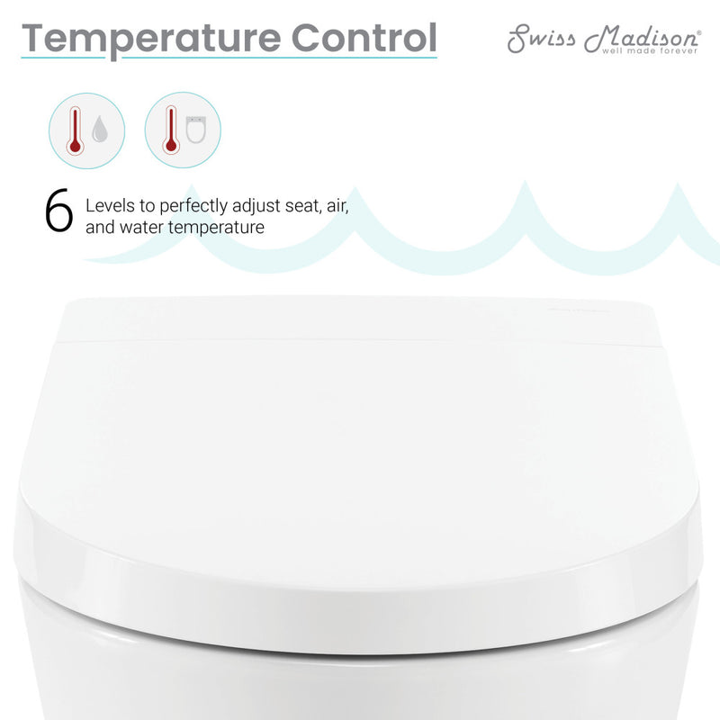 Pur Smart Wall-Hung Toilet with Bidet Bundle (SM-ST080, SM-WCB02)