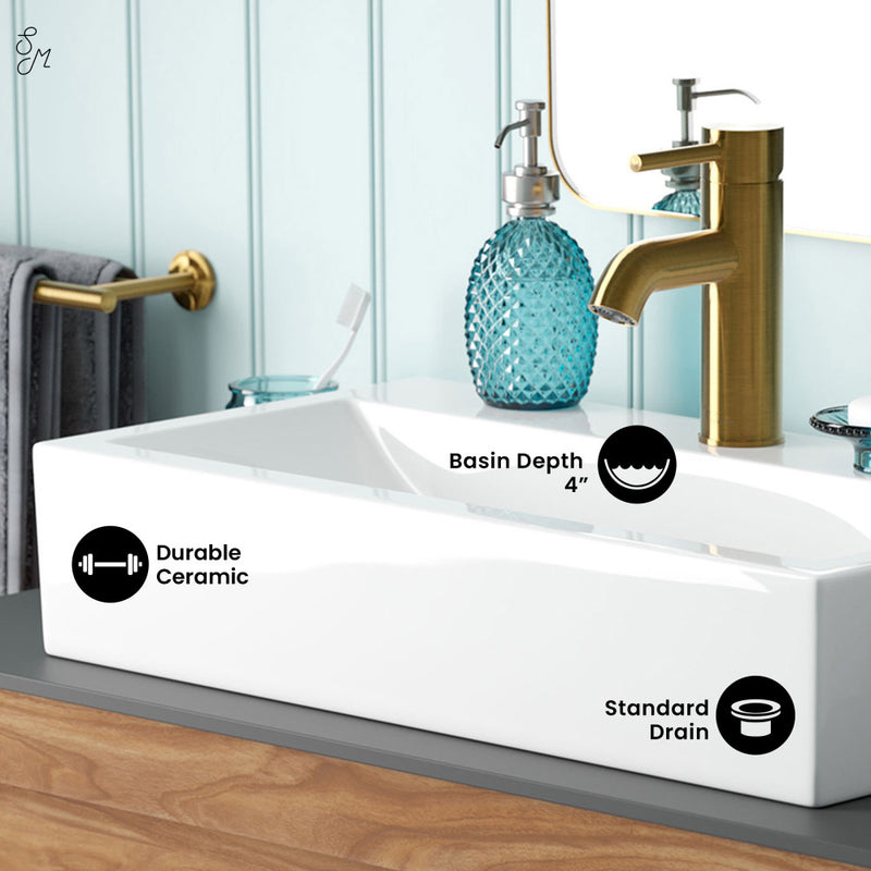 Rennes Vanity 24" Vessel Sink