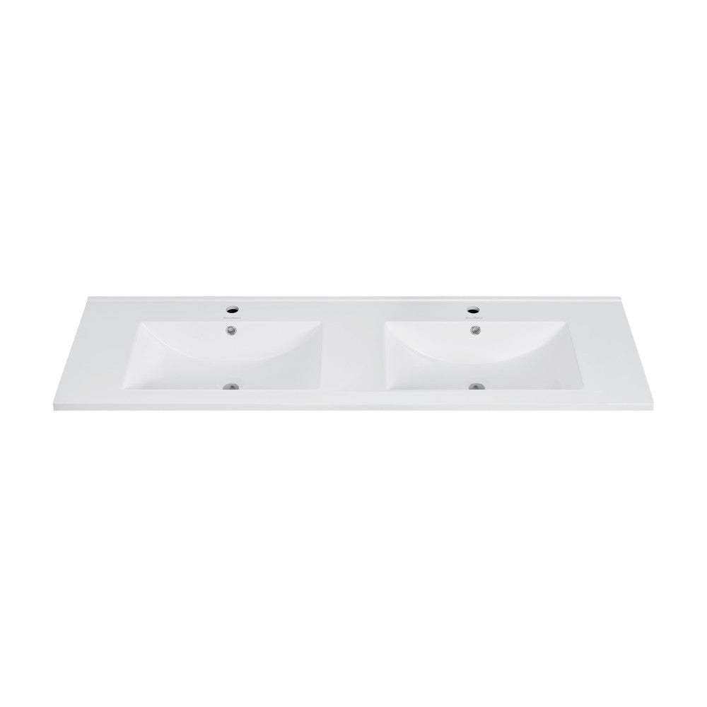 60" Vanity Top Bathroom Sink