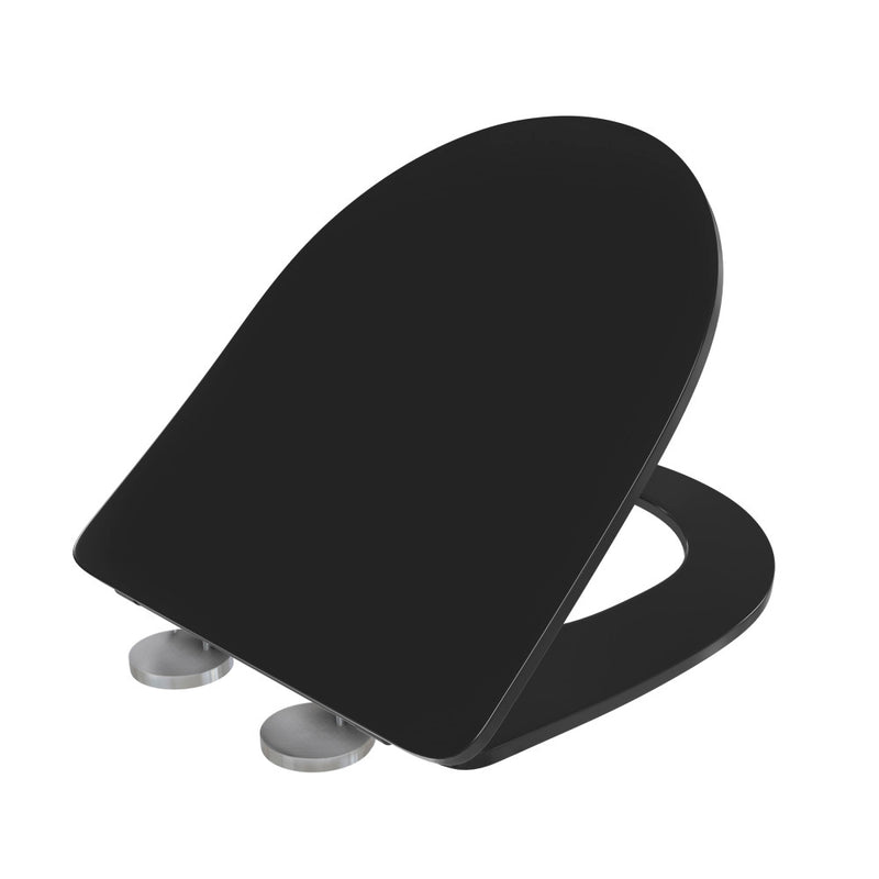 Ivy Quick Release Toilet Seat in Matte Black (SM-WT450MB, SM-2T120MB)