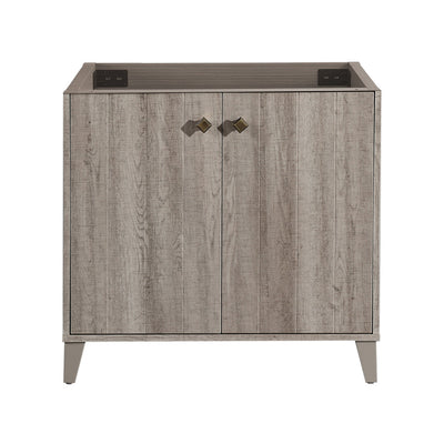 Eclair 36" Bathroom Vanity in Oak - Cabinet Only