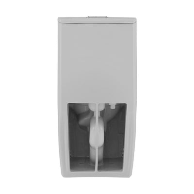 St. Tropez One-Piece Elongated Toilet Vortex™ Dual-Flush 1.1/1.6 gpf in Matte Gray