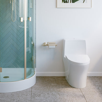 Bastille One-Piece Elongated Toilet Vortex Dual-Flush 1.1/1.6 gpf