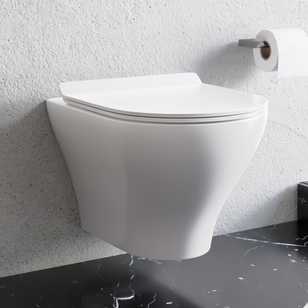 Monaco Wall-Hung Round Toilet Bowl