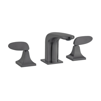 Chateau 8 in. Widespread, 2-Handle, Bathroom Faucet in Gunmetal Gray