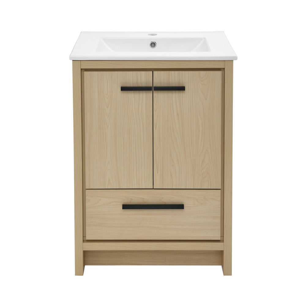 Virage 24 Freestanding, Bathroom Vanity in Natural Oak
