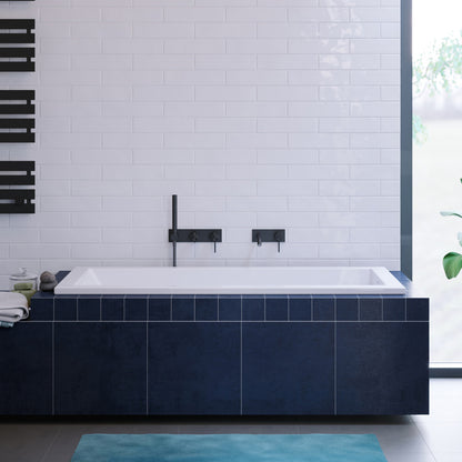 Voltaire 60" x 30" Reversible Drain Drop-In Bathtub