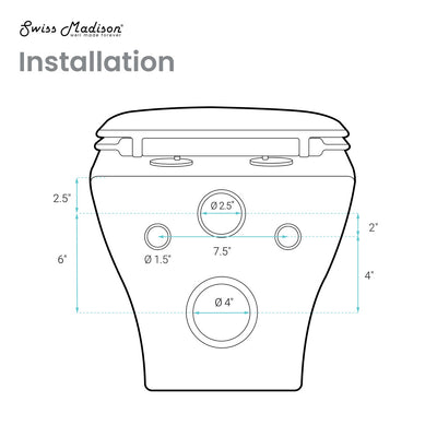 Ivy II Wall-Hung Elongated Toilet Bowl