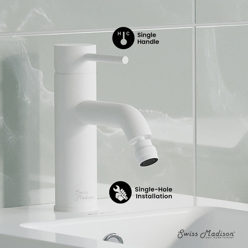 Ivy Bidet Faucet in Matte White