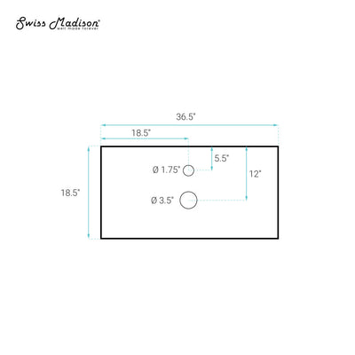 Rennes 24" Vessel Sink