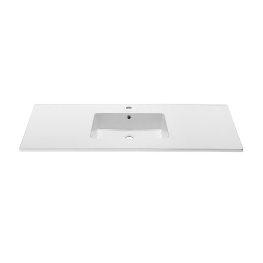 Voltaire 49 Vanity Top Sink with Single Faucet Hole