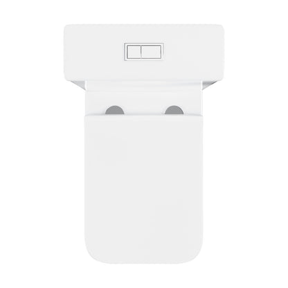 Rivoli Two-Piece Square Toilet Dual-Flush 1.1/1.6 gpf