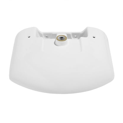 Chateau Pedestal Bathroom Sink Round Single Faucet Hole