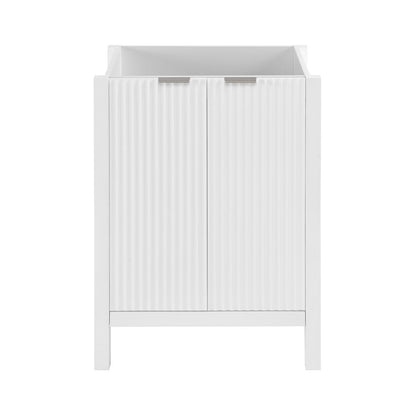 Bastille 24 Bathroom Vanity in White Cabinet Only