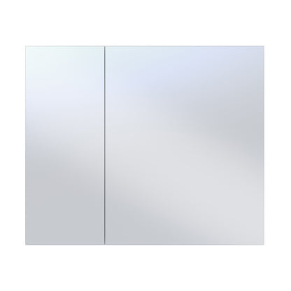 Cache 36 x 30 Rectangle Recessed/Wall Mount Medicine Cabinet with Mirrored Sides