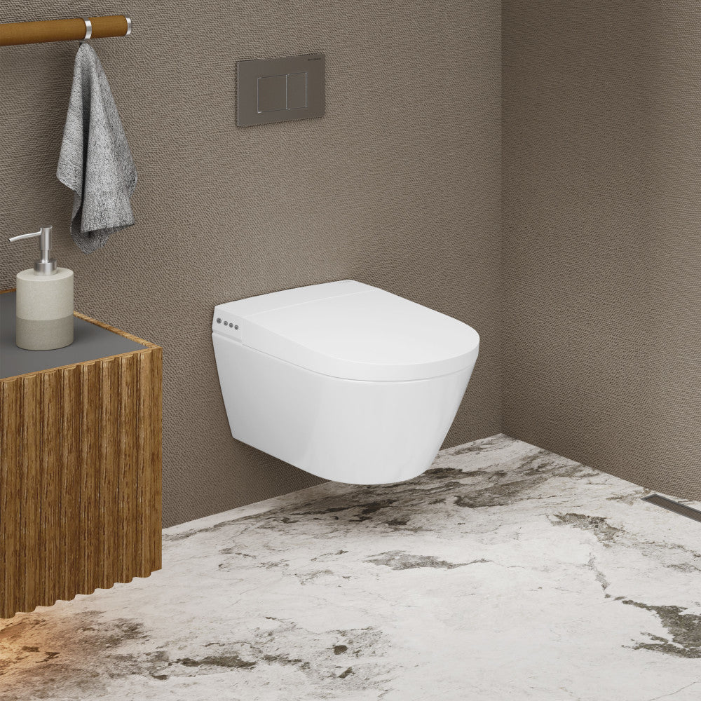 Pur Smart Wall-Hung Toilet with Bidet Bundle