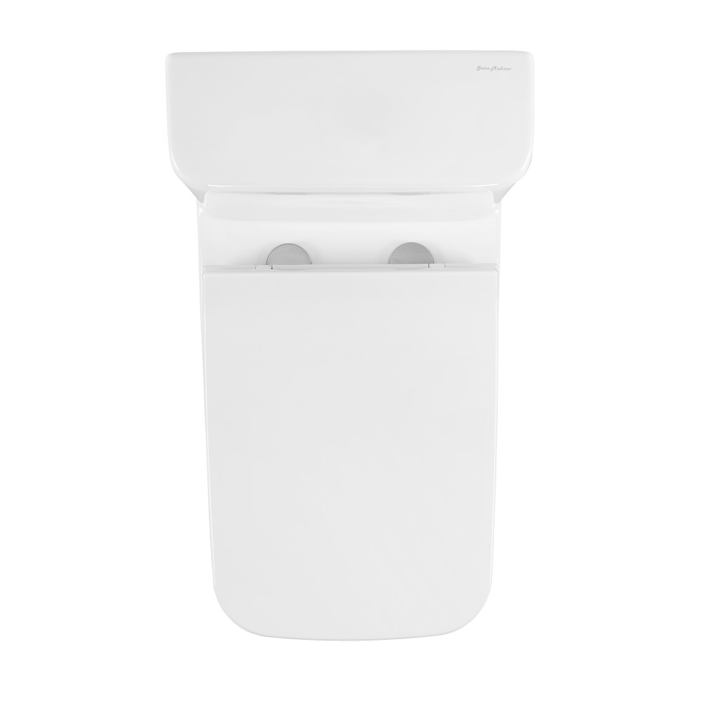 Carre One-Piece Square Toilet Dual-Flush 1.1/1.6 gpf, Touchless