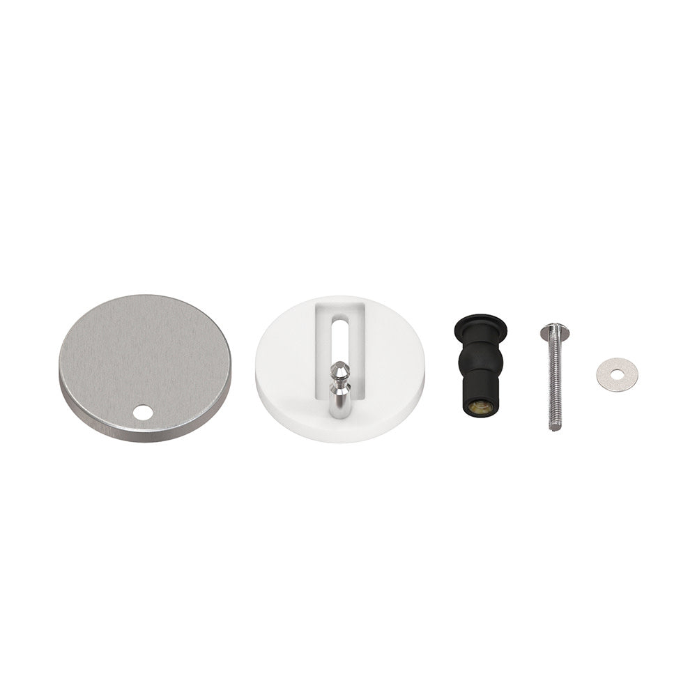 Fantome plastic pins replacement parts set for toilets with screw and washer components.
