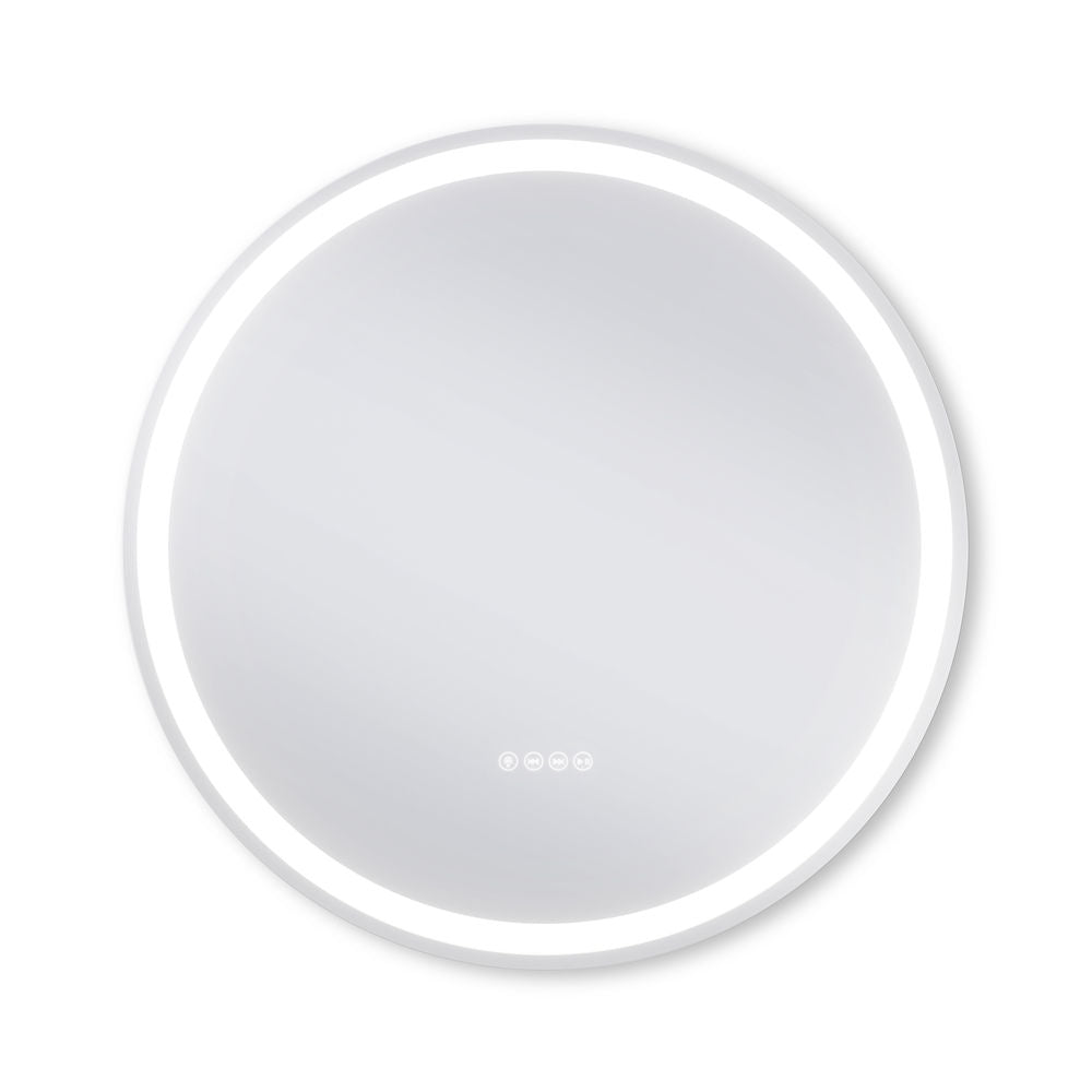 Monaco 32" Round LED Anti-Fog Smart Mirror with Bluetooth