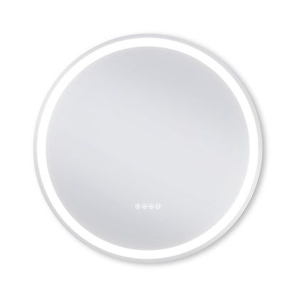 Monaco 32" Round LED Anti-Fog Smart Mirror with Bluetooth