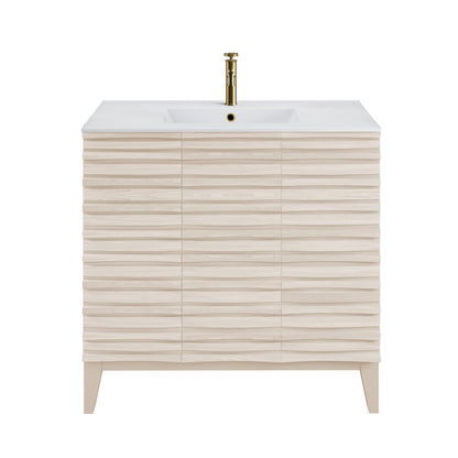 Cascade 36'' Bathroom Vanity in White