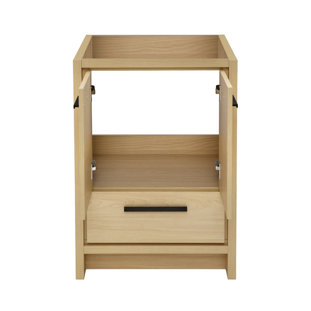Virage 24 Freestanding, Bathroom Vanity in Natural Oak Cabinet Only