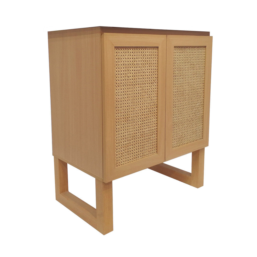 Arles 30 Single, Bathroom Vanity in Honey Cabinet