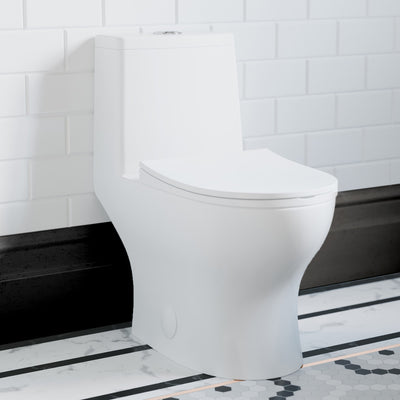 Ivy One-Piece Toilet, 10" Rough-in 1.1/1.6 gpf