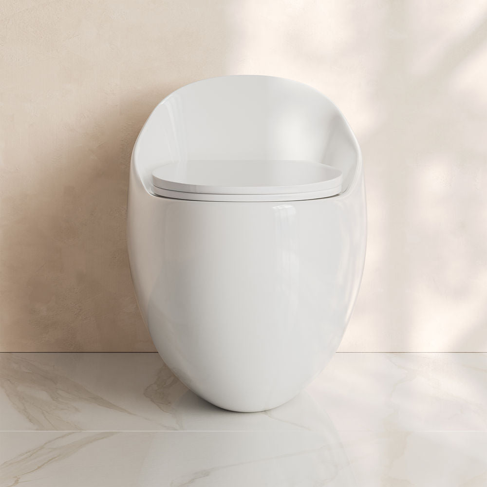 Plaisir II One-Piece Round Toilet Top Flush 1.28 GPF