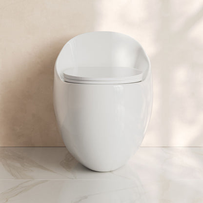 Plaisir II One-Piece Round Toilet Top Flush 1.28 GPF