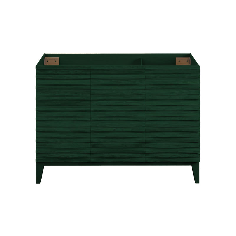 Cascade 48" Freestanding Bathroom Vanity Cabinet without Top in Green Oak