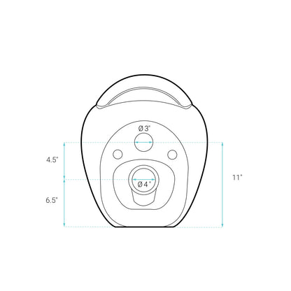 Plaisir Back to Wall Toilet