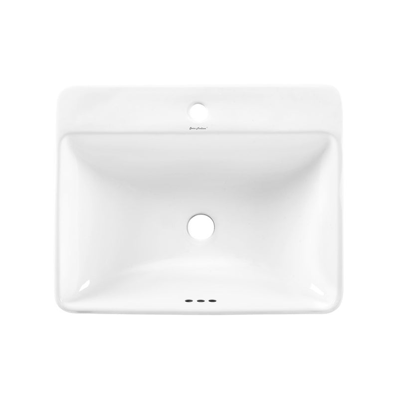 Carre Large Rectangle Vessel Sink