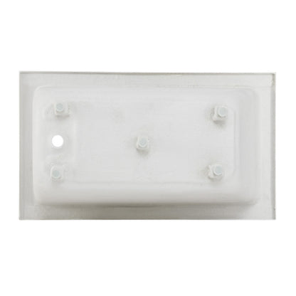 Voltaire 48" x 32" Reversible Drain Drop-In Bathtub