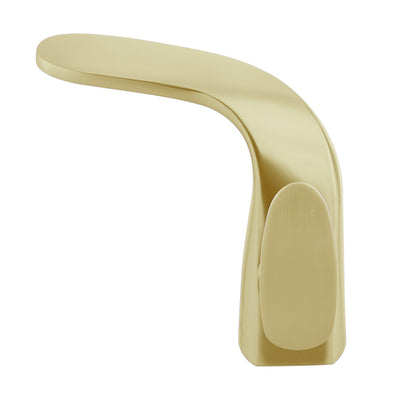 Chateau Single Hole, Single-Handle, Bathroom Faucet in Brushed Gold