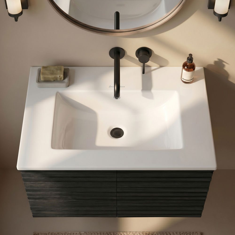 24" Vanity Top Without Faucet Hole