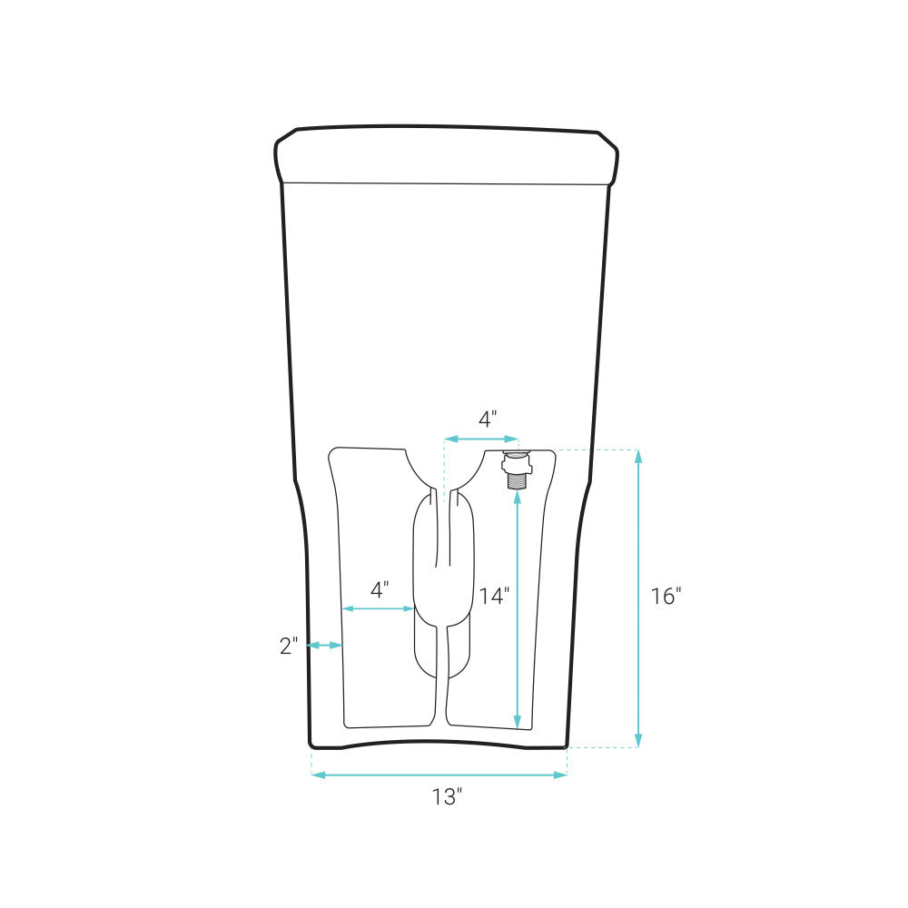 Classe One Piece Toilet with Front Flush Handle 1.28 gpf in Bisque