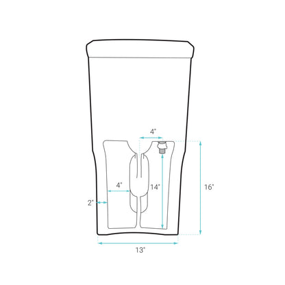 Classe One Piece Toilet with Front Flush Handle 1.28 gpf in Bisque