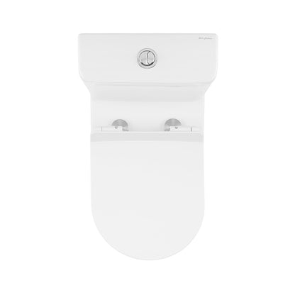 Calice Two-Piece Elongated Rear Outlet Toilet Dual-Flush 1.1/1.6 gpf