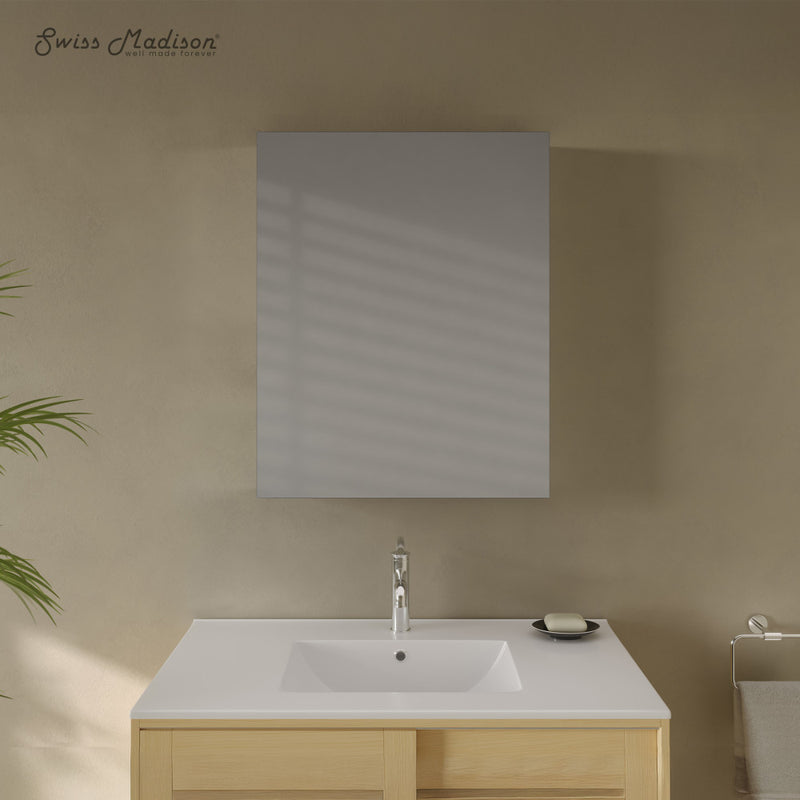 Cache 24 x 30 Rectangle Recessed/Wall Mount Medicine Cabinet with Mirrored Sides