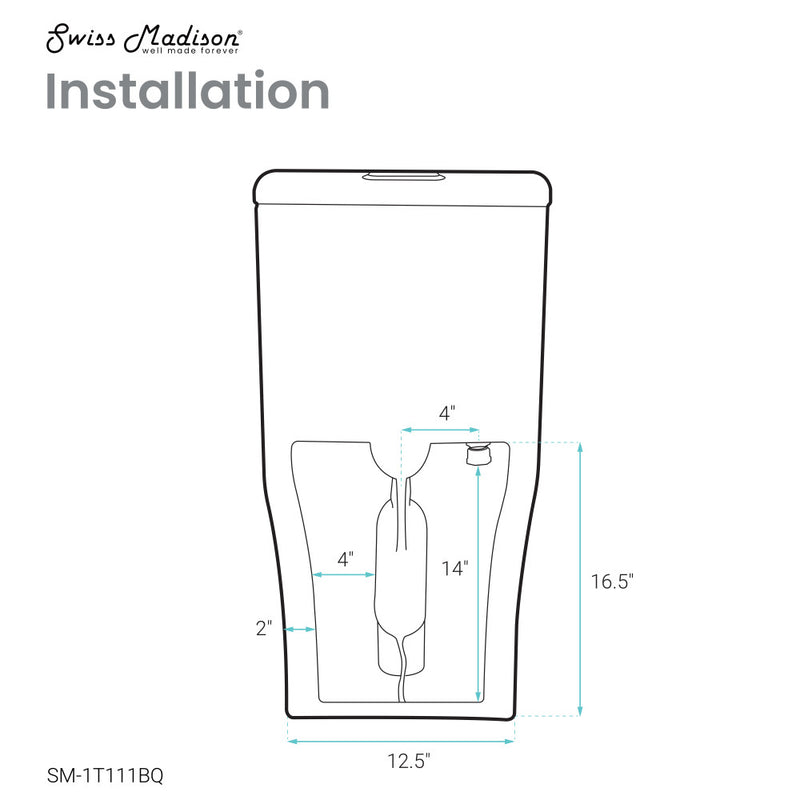 Burdon One Piece Elongated Toilet Dual Flush 1.1/1.6 gpf in Bisque