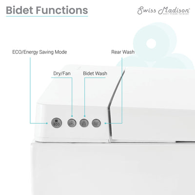 Pur Smart Wall-Hung Toilet with Bidet Bundle
