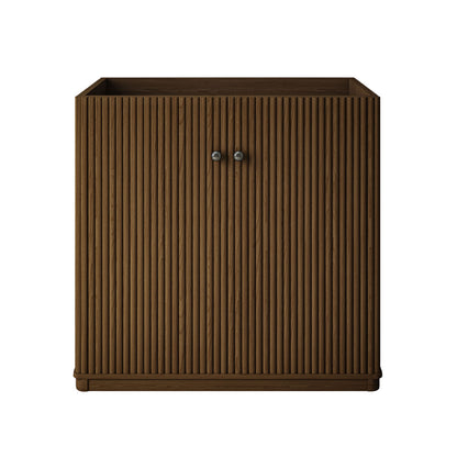 Lafayette 36" Freestanding Bathroom Vanity Cabinet without Top in Brown Oak