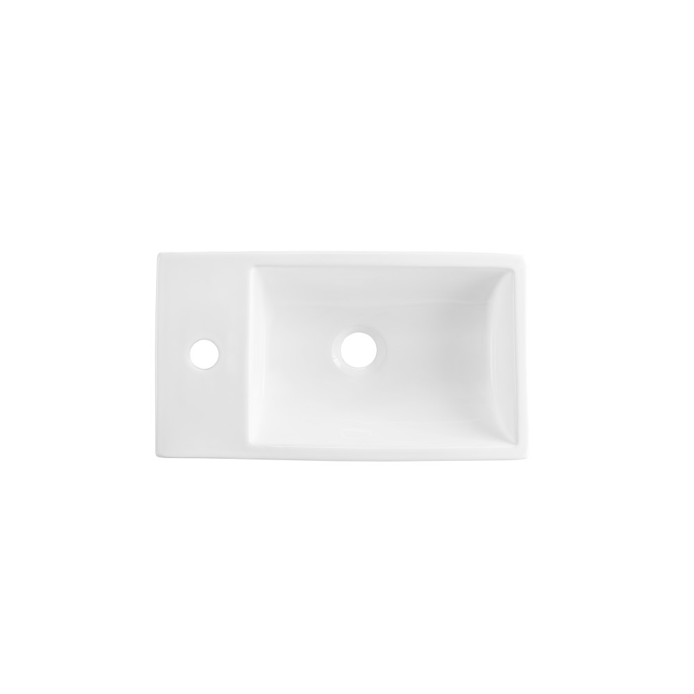 Colmer 18 Single, Brushed Gray, One Cabinet, Bathroom Vanity