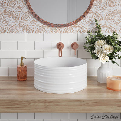 Adour 16'' Vessels Sink in White