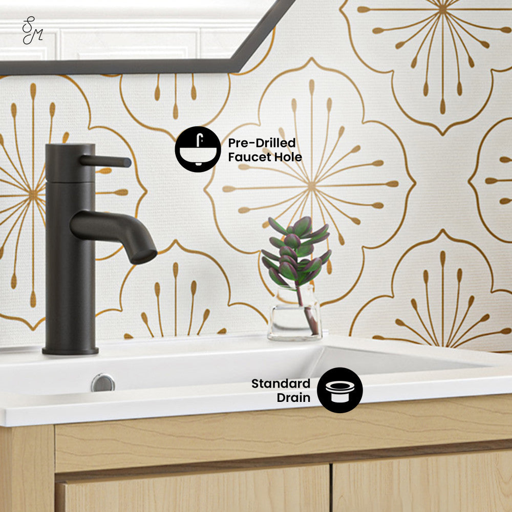 Virage 24 Freestanding, Bathroom Vanity in Natural Oak