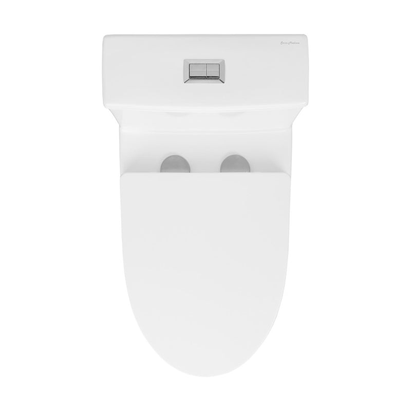 Dreux One Piece Elongated Dual Flush Toilet with 0.95/1.26 GPF (6 - Pack)